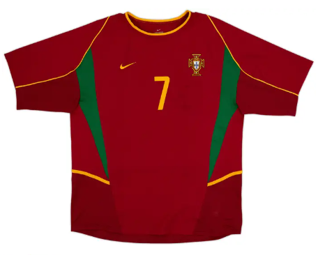 2002-04 Portugal Home Shirt